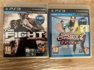 PS3 (PlayStation 3): Sports Champions 2 & The Figh