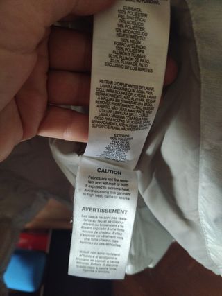 Plumifero Columbia gris mujer XS