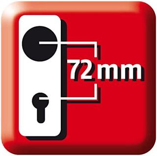 ABUS 203558 - Placa para empujar para puertas