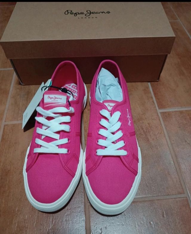 Pepe Jeans Sneakers rosa donna