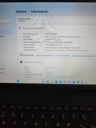 ThinkPad E540 i5 8GB SSD256 W11PRO 
