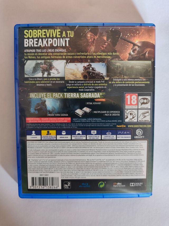 Gioco ps4 Tom Clancy's Ghost Recon Breakpoint