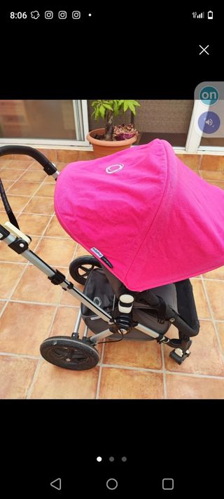 Bugaboo Camaleón rosa