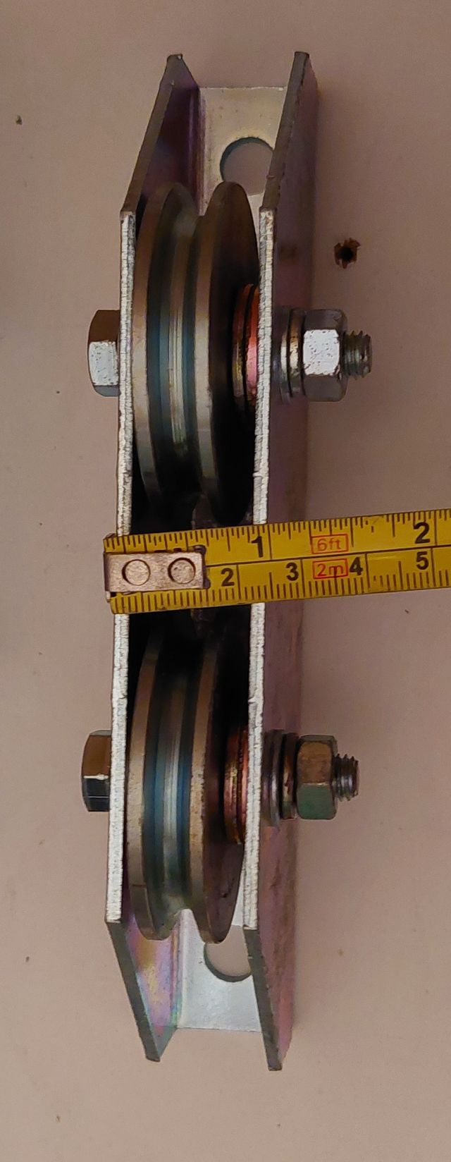 Soportes Poleas - 5 unidades