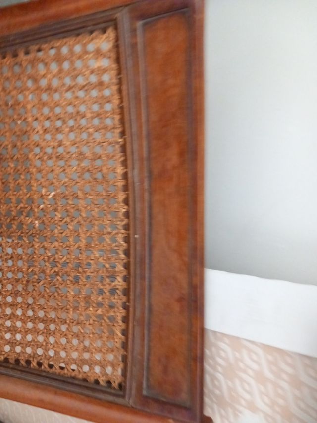 2 sillas vintage de ratán