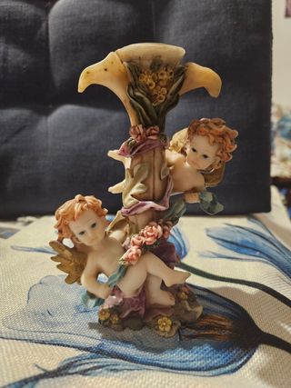 Portacandele angeli vintage