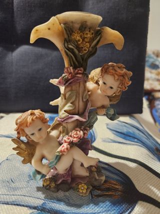 Portacandele angeli vintage