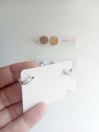 Pack 4 Pares de Pendientes Acero