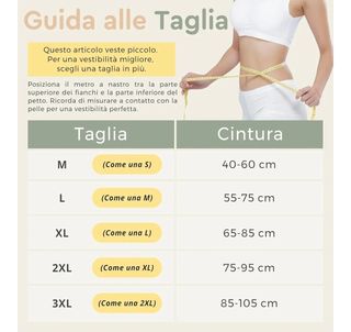 BellyHug Fascia Post-Parto Tg.3XL Beige