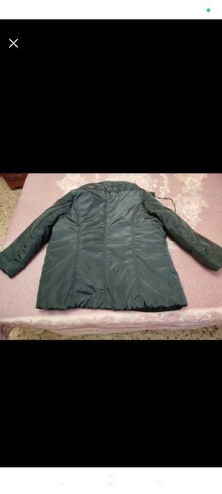 Anorak verde oliva mujer - XXL
