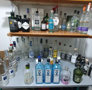 Bottiglie vuote distillati