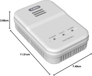 ABUS GWM100ME 81443 - Detector de gas para estufas