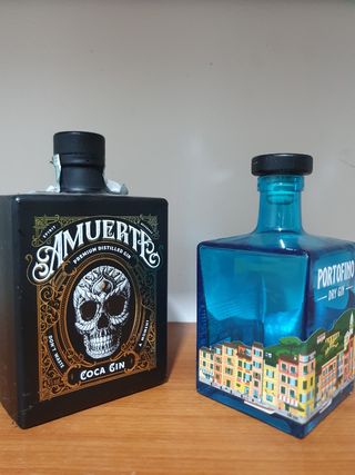 Gin Amuerte & Portofino - Bottiglie Vuote