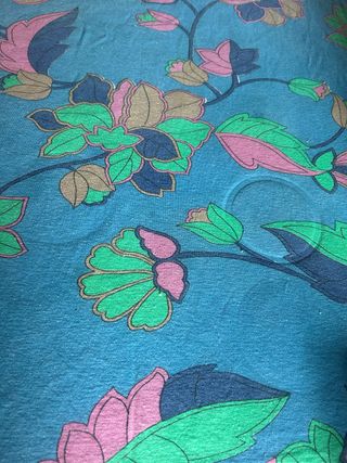 Pareo playa algodón - puntilla handmade, 1,50x1,80