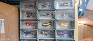 40 Figuras Marvel Altaya Plomo 