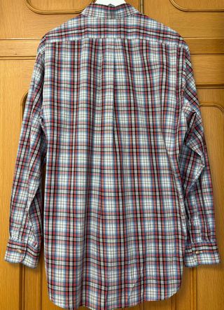 Camisa cuadros DHE - roja, azul