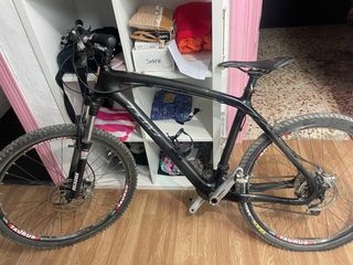 Bicicleta montaña carbono