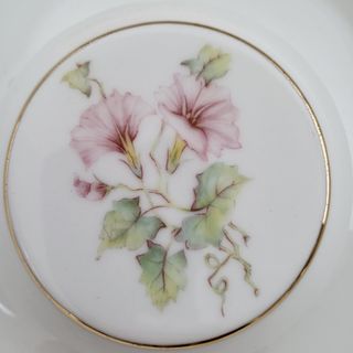 Cenicero vintage pintado a mano