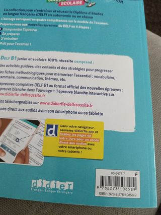 Le DELF B1 Junior et Scolaire 100% Réussite - é...