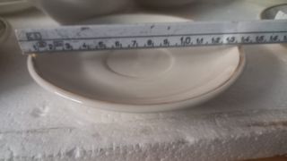 Servizio da tè in porcellana bianco