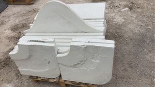 coronación de piscina artesanal a medida