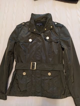 Parka Jones New York verde militar