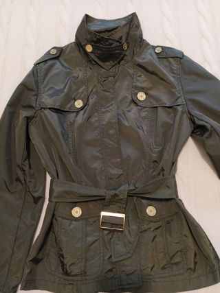 Parka Jones New York verde militar
