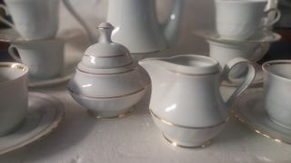 Servizio da tè in porcellana