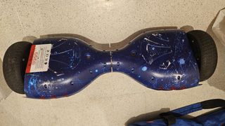 Hoverboard azul espacial