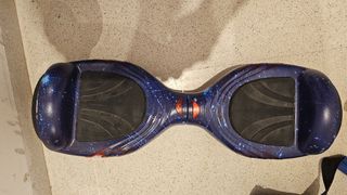 Hoverboard azul espacial