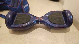 Hoverboard azul espacial