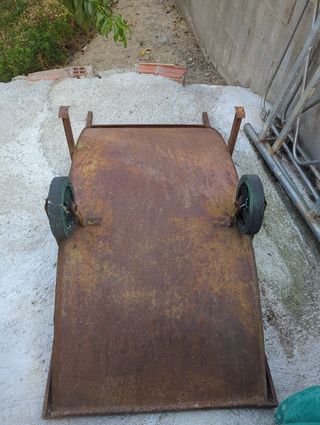 Pastera cemento - Carro de obra