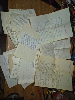 Lettere scritte a mano