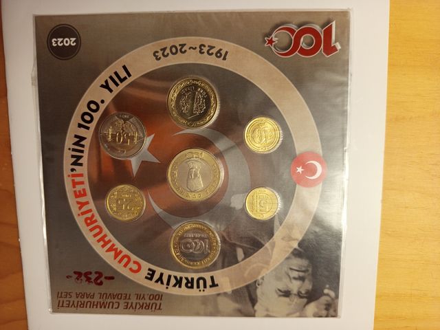 3 Serie divisionali Turchia 2020, 2022 e 2023.