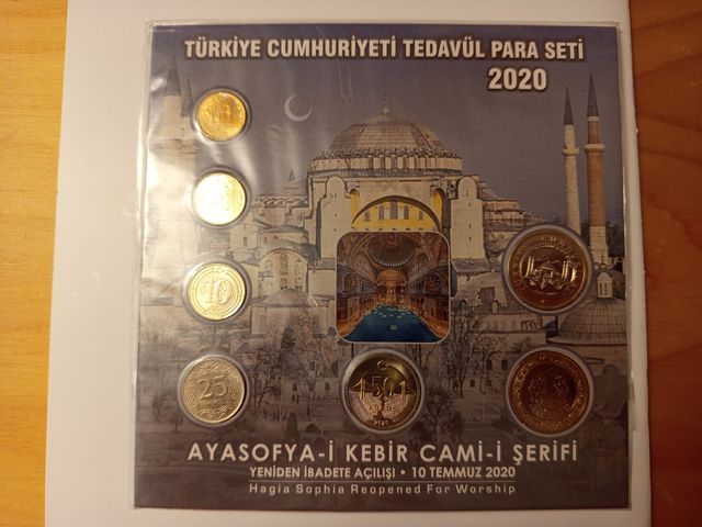3 Serie divisionali Turchia 2020, 2022 e 2023.