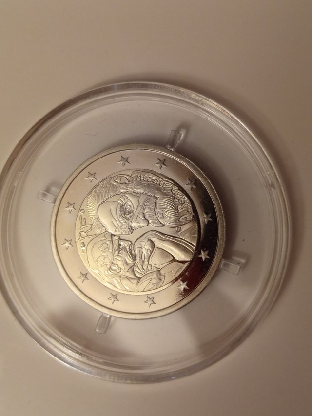 2€ commemorativa Francia 2017 Rodin proof