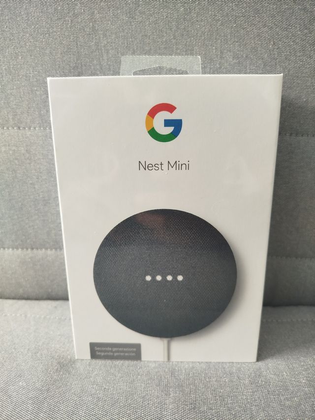 Google Nest Mini (2ª generación) - Negro