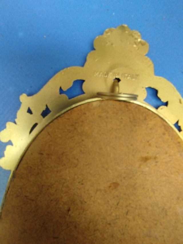 Specchi Ovali Dorati Vintage