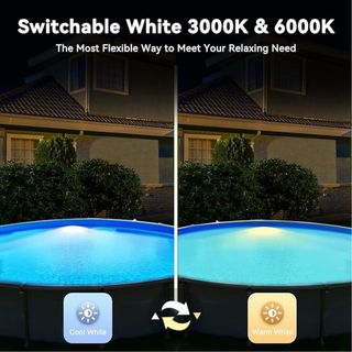 Luz LED piscina 12W 3000-6000K SIN ESTRENAR