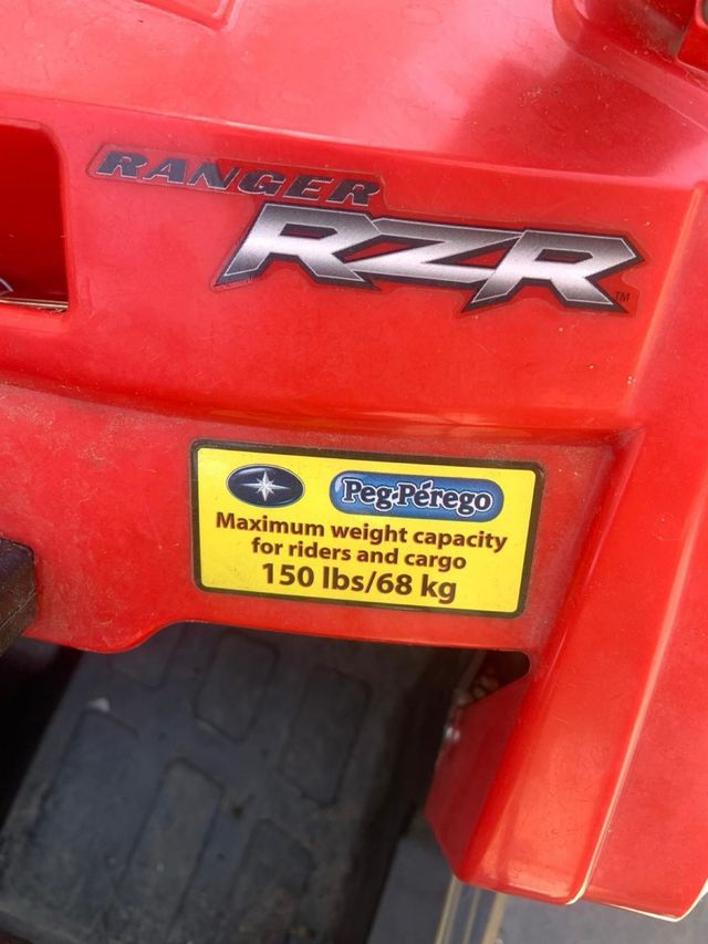 Coche PEG- PEREGO infantil Polaris RZR 24V