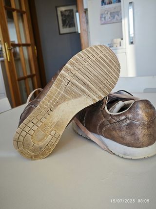 Zapatillas Pepe Jeans London Doradas 38