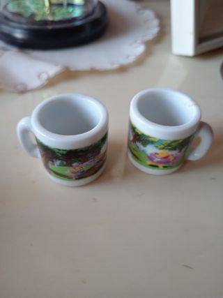 2 Tazzine Pooh Mini Jinny Collezione