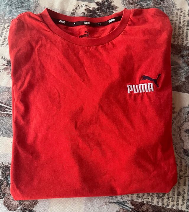 Camiseta Puma roja hombre