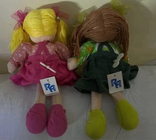 2 Muñecas Trapo