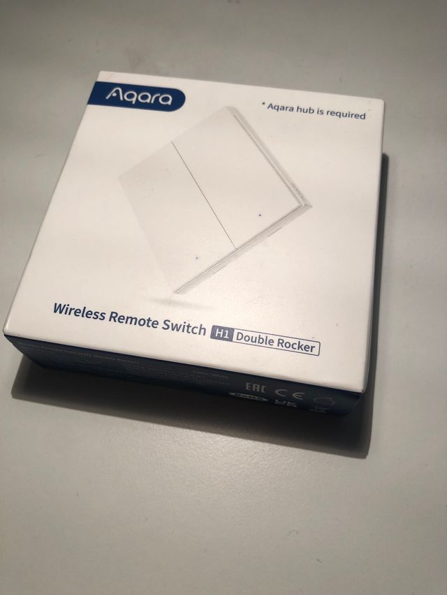 Aqara Remote Switch H1 Double Rocker - PRECINTADO