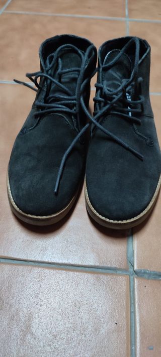 Botines Pull&Bear negros - Hombre