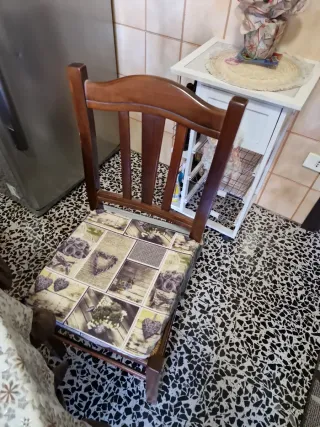 Coprisedie marroni in tessuto (6)