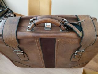 Maletas vintage marrones x3