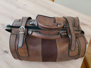 Maletas vintage marrones x3