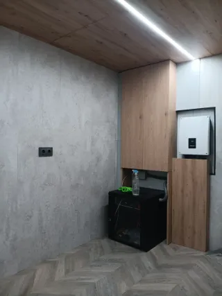 Caseta prefabricada blanca